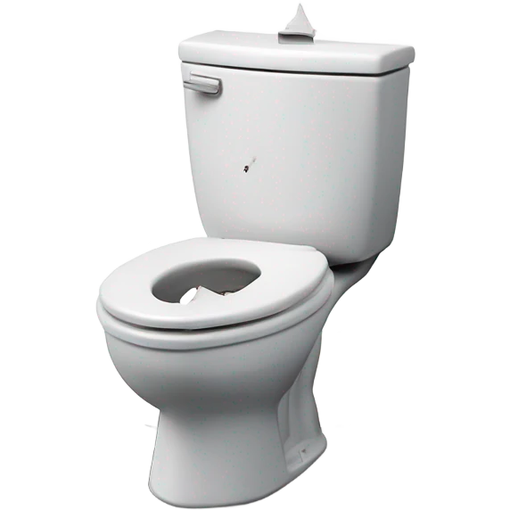 Exploding toilet emoji