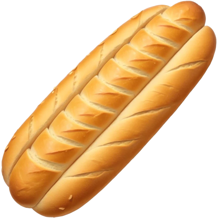 smiling baguette emoji