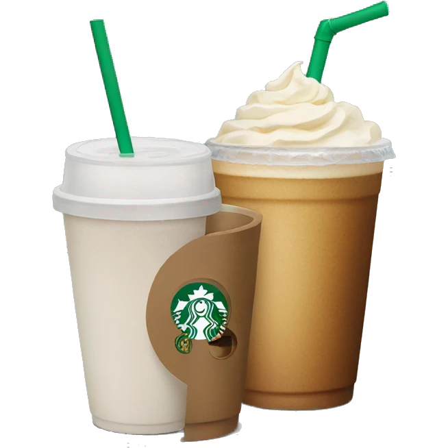 Starbucks drinks  emoji