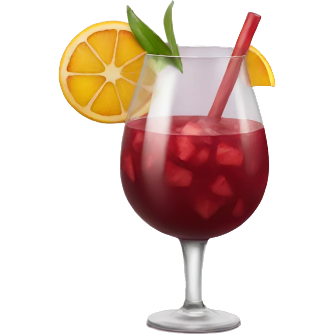 Sangria emoji