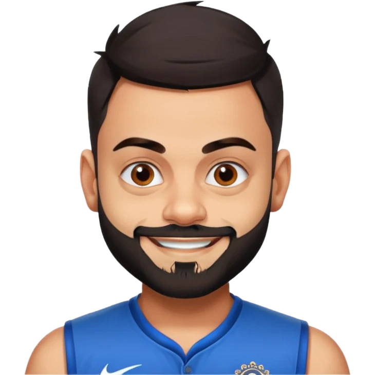 virat kohli emoji