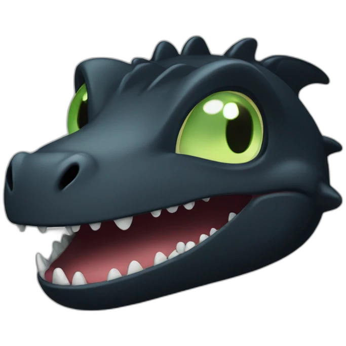 Toothless emoji
