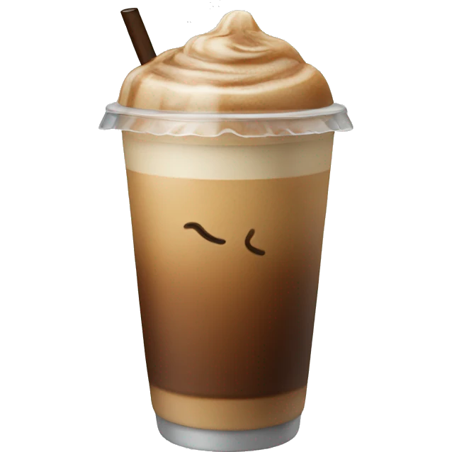 ice coffee emoji
