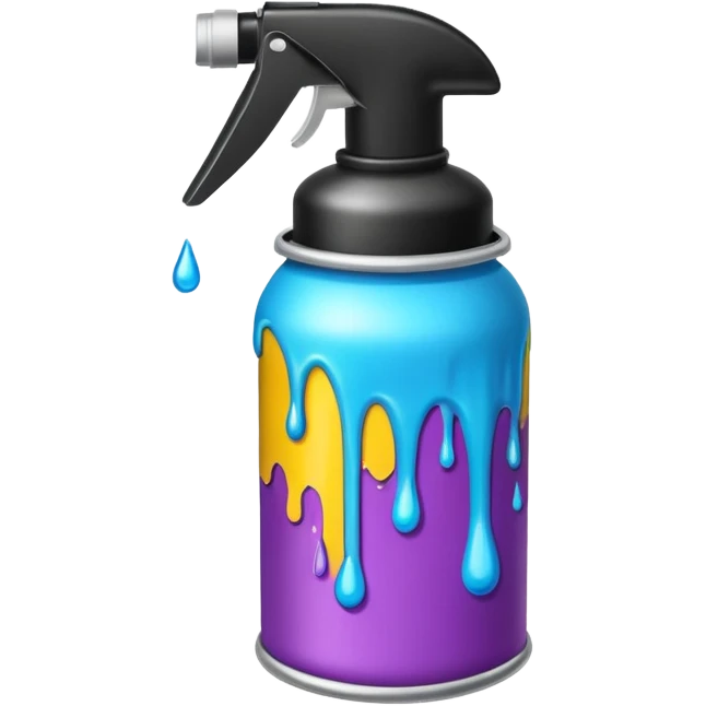 Spray paint emoji
