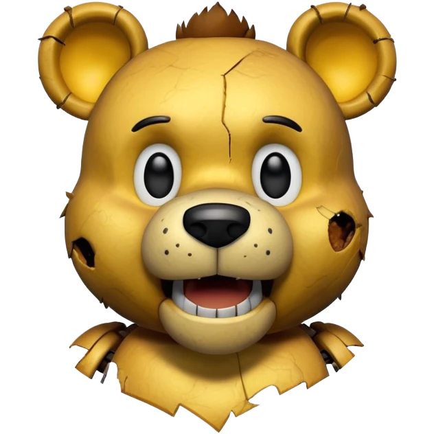 Golden Freddy from Five Nights at Freddy's emoji
