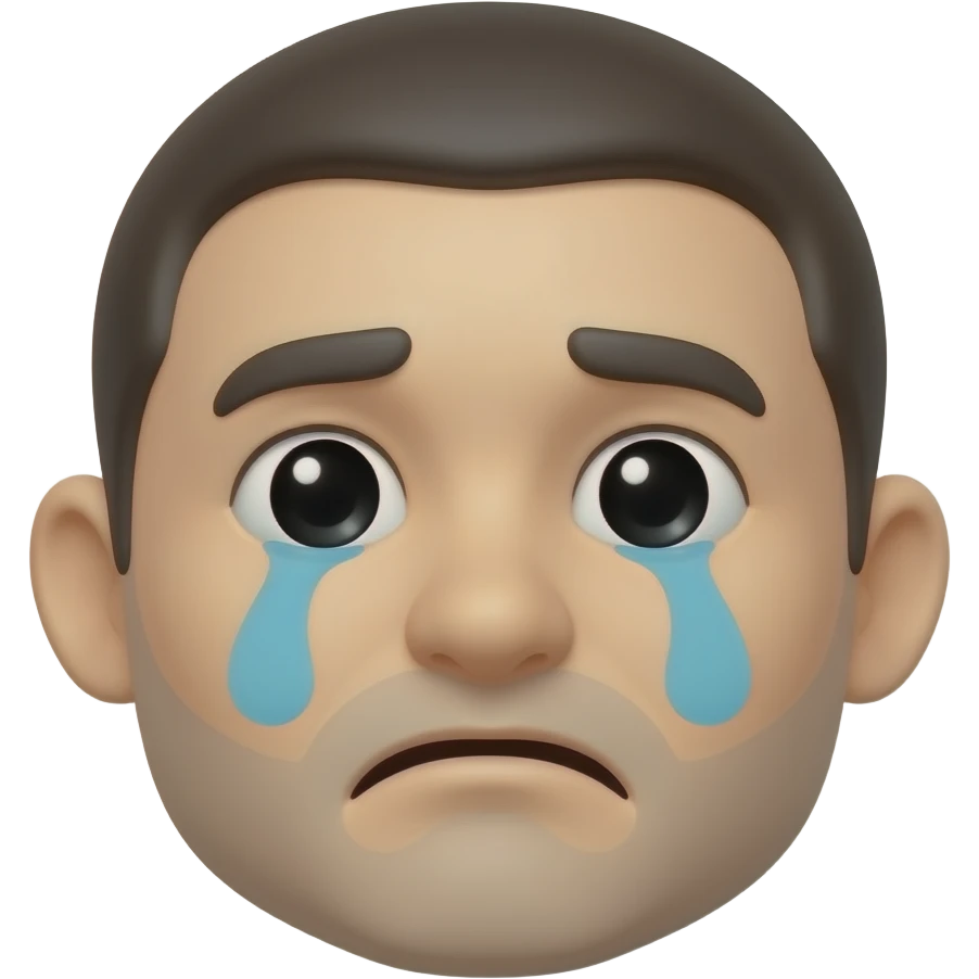 Carita lagrimiando emoji