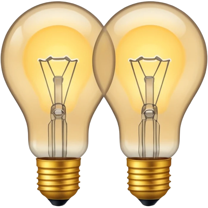 light bulbs emoji