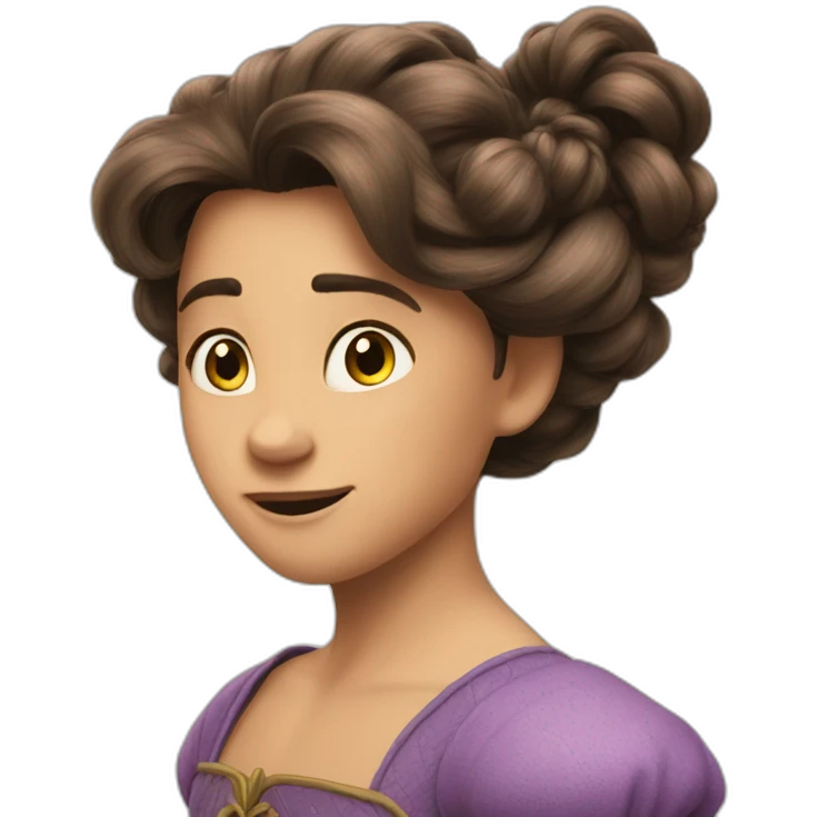 Raiponce emoji