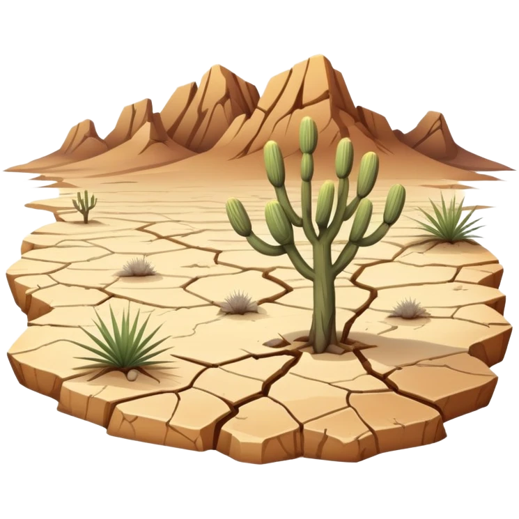 dry scenery  emoji