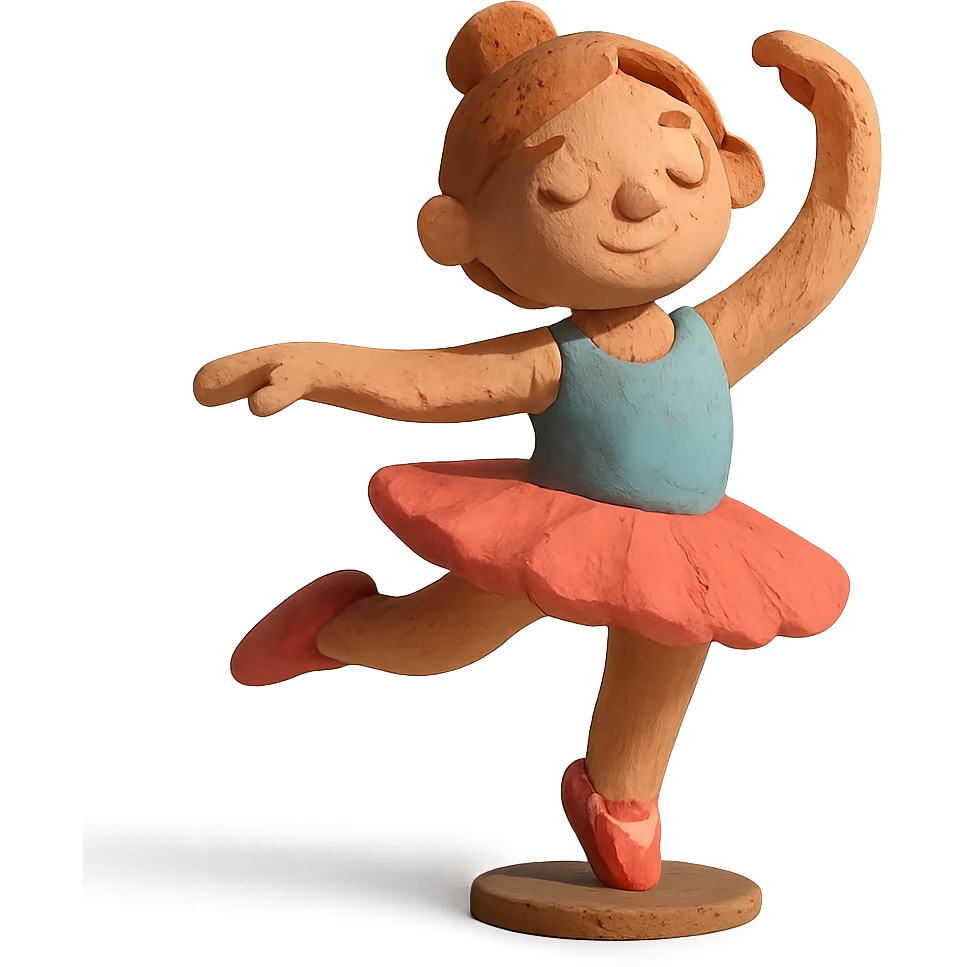 girl doing ballet emoji