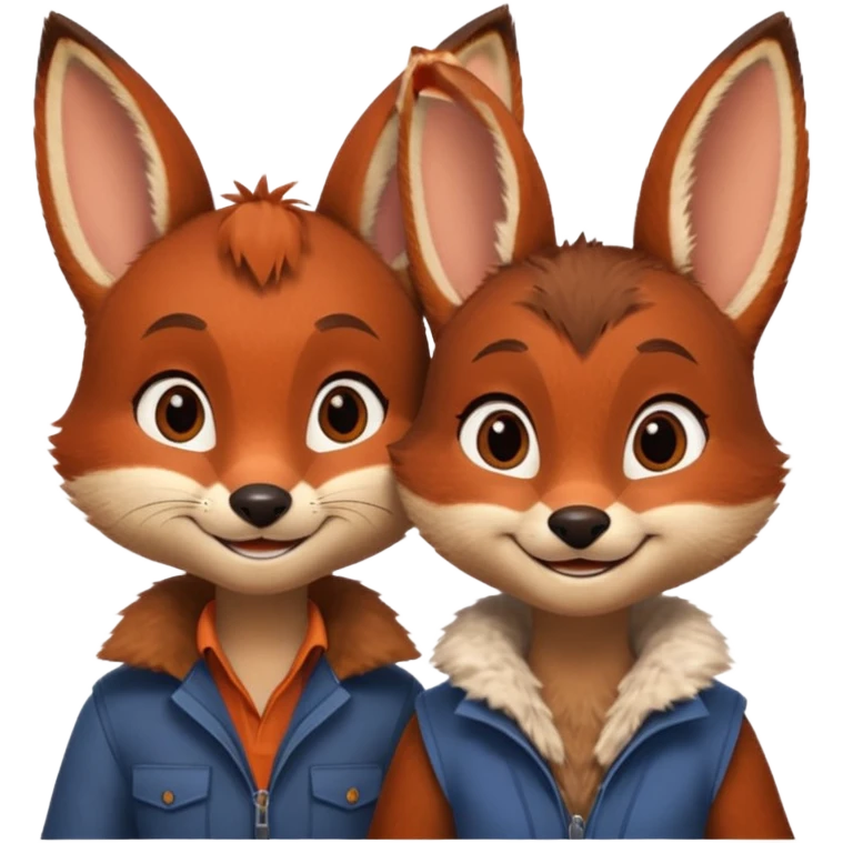 Nick and Judy emoji