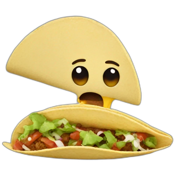 EATING TACOS emoji
