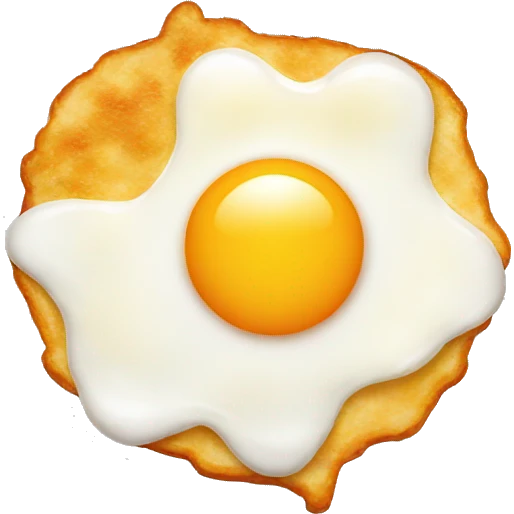 fried eggs emoji