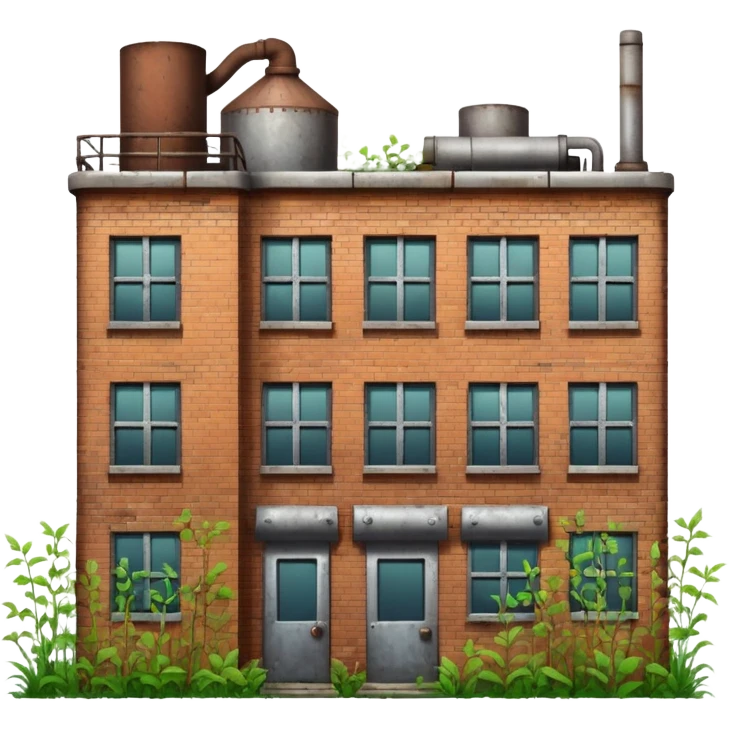 Abandoned factory emoji