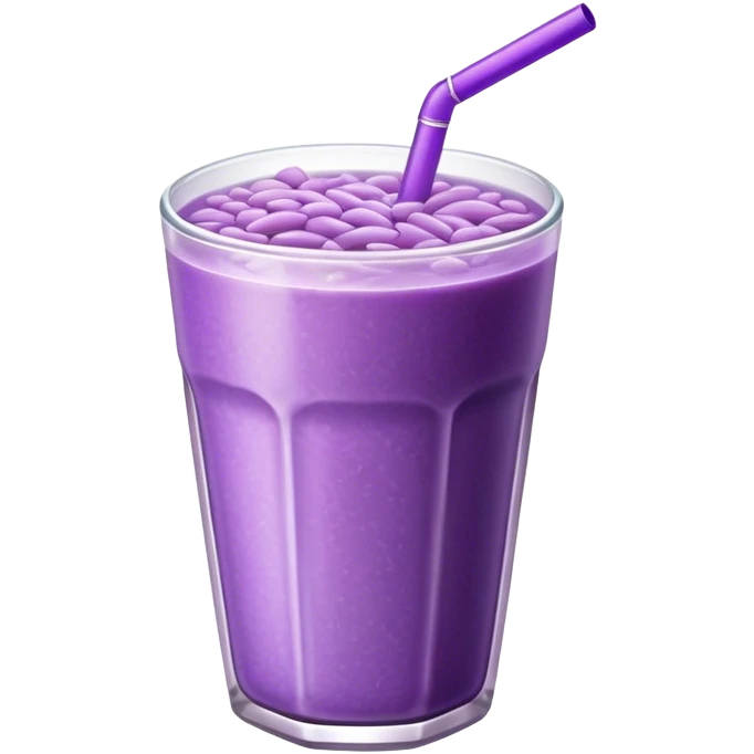 Purple rice drink  emoji