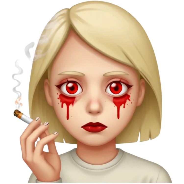 Emoji cansado mariguano emoji