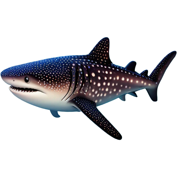 Aesthetic whale shark￼ emoji