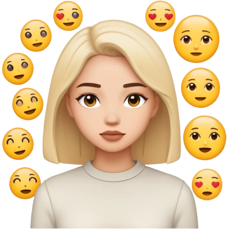 Dame emojis clean girl emoji
