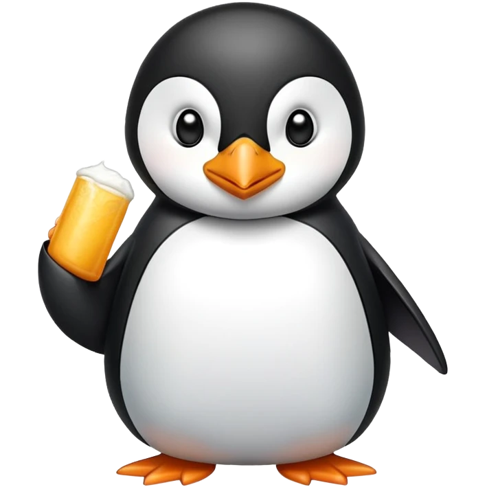 power hungry penguin emoji