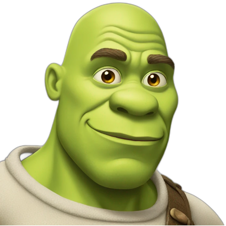 white-shrek emoji