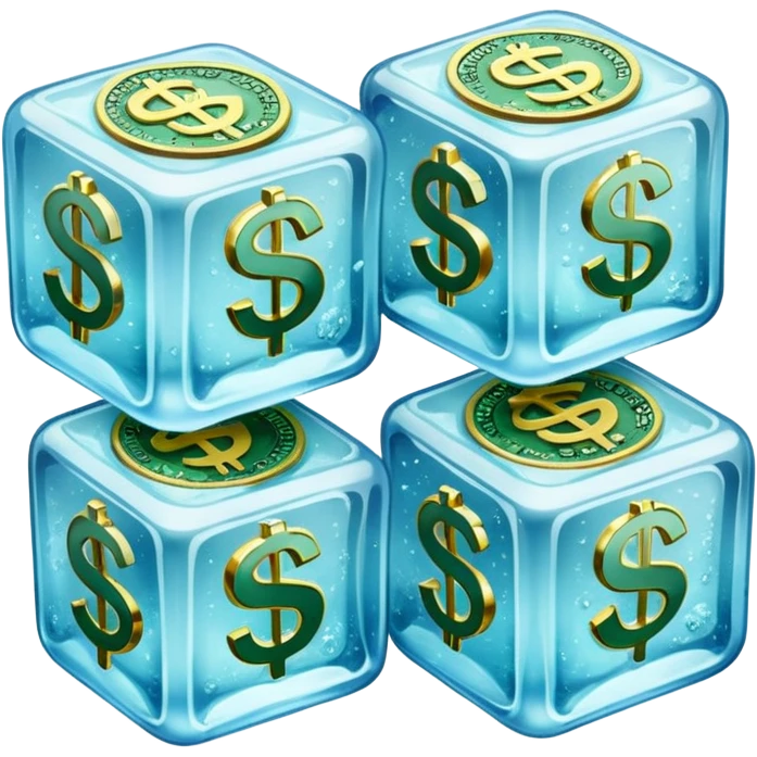 Ice money emoji
