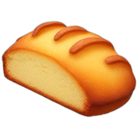 madeleine cake emoji