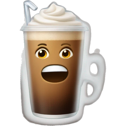 Iced cofee emoji
