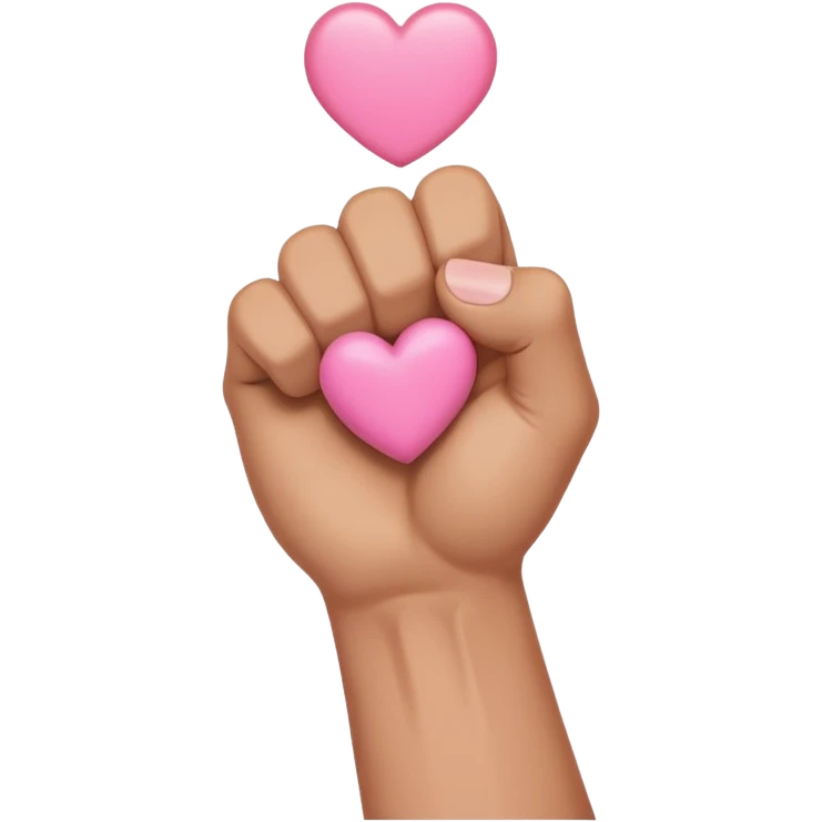 👊🏼+💖
 emoji