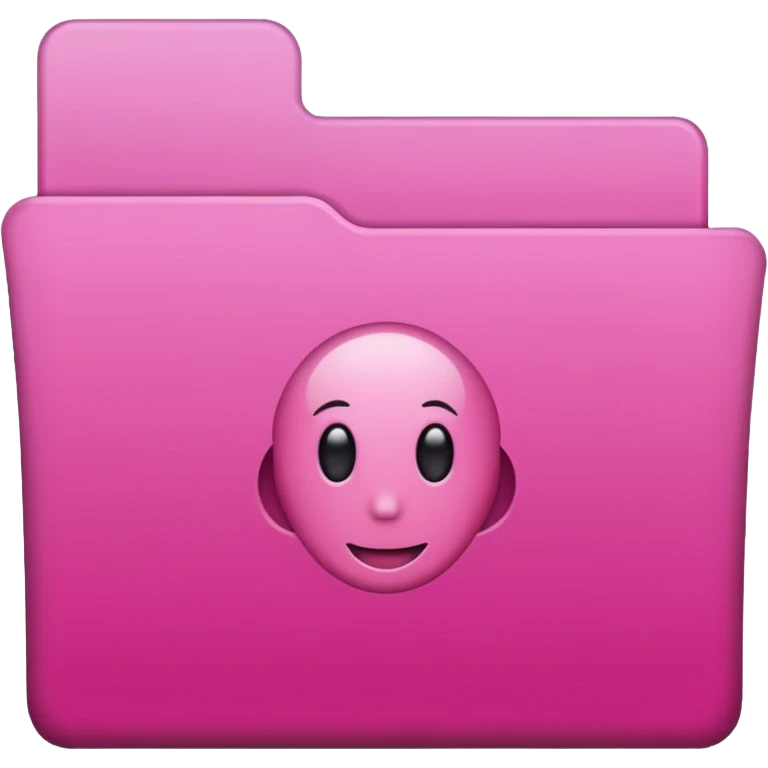 windows 10 folder pink emoji