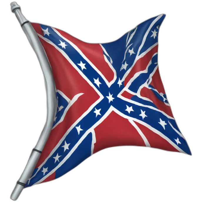 American south confederate battle flag emoji