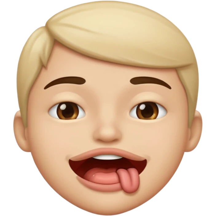 lip bite emoji