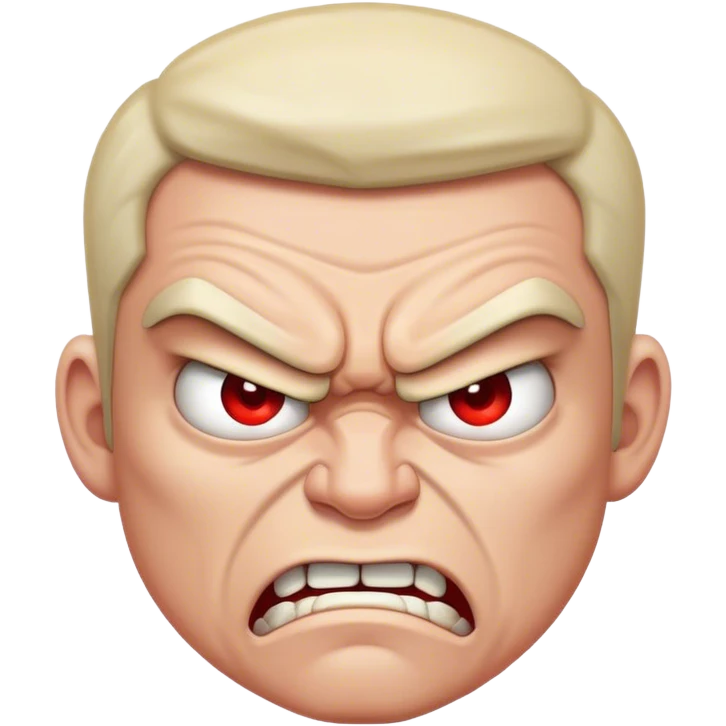 Angry man emoji
