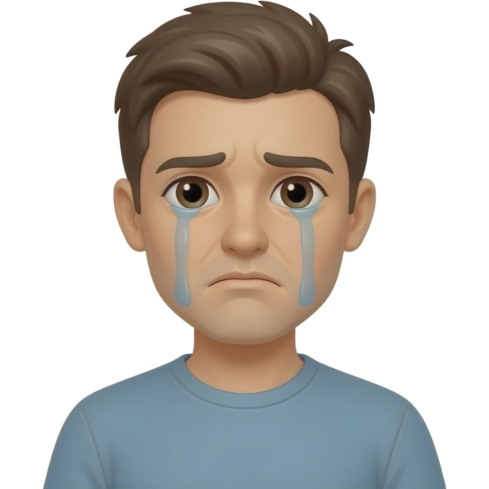 Me sad emoji