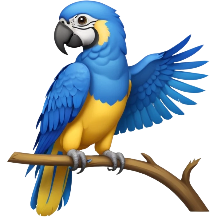 arara azul emoji
