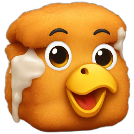 Chicken nuggets emoji