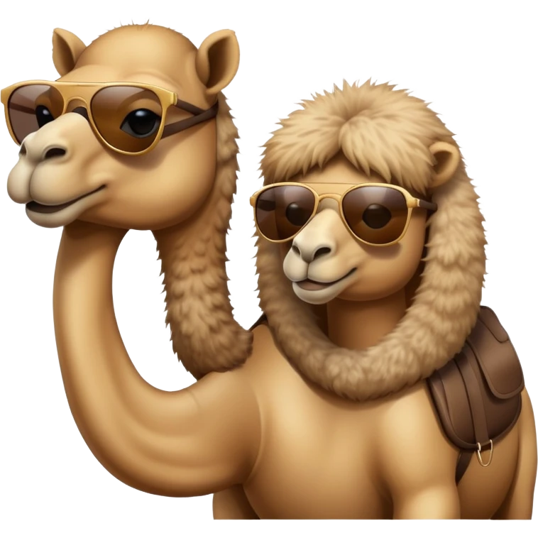 Camel with sunglasses  emoji
