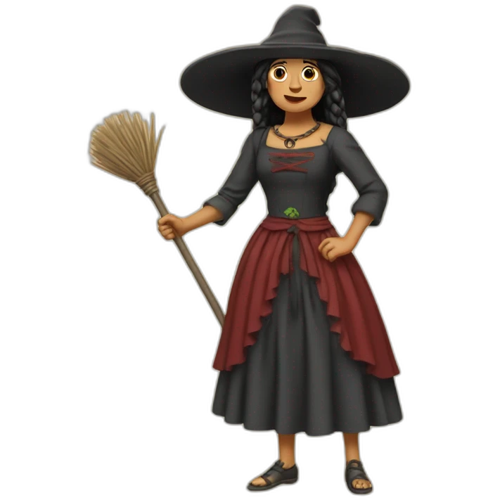 Bruja de la suerte emoji
