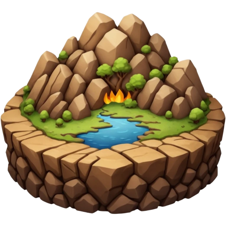 earth ⛰🪨 emoji