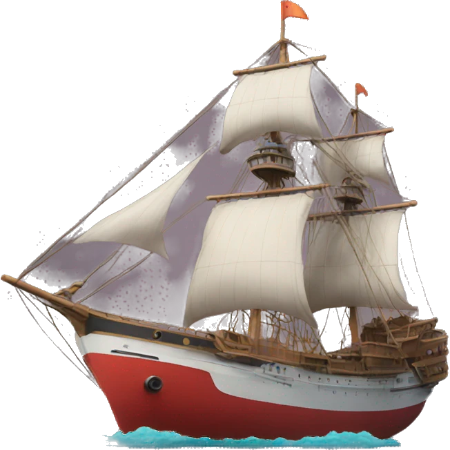 ship with rockets emoji