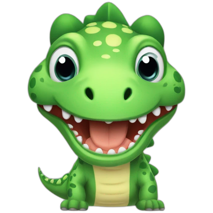 pijama dino emoji