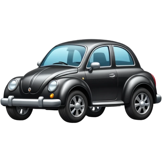 Une voiture avec des jambes emoji