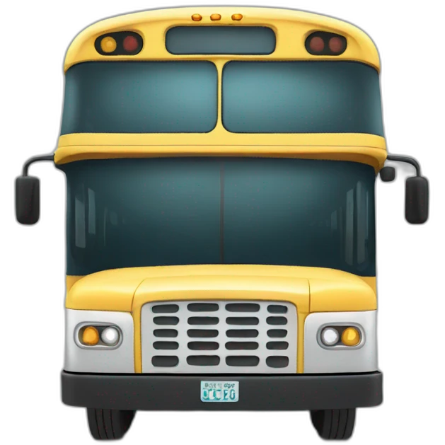Bus emoji