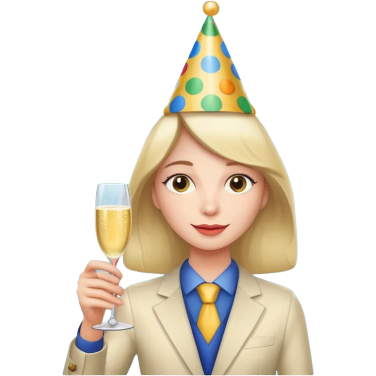 Adolf hitler party hat emoji