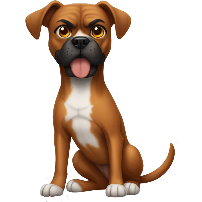 dog-boxer-ninja emoji