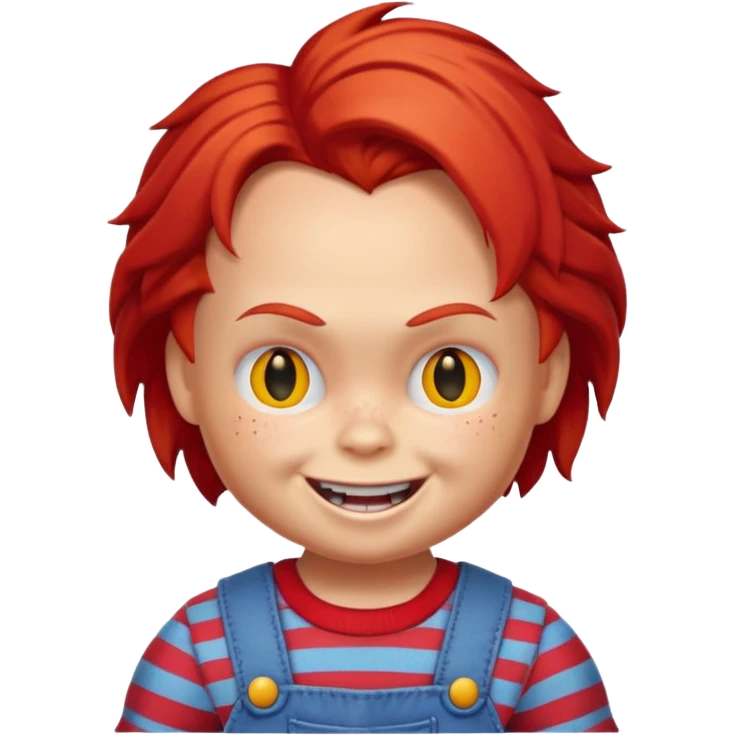 Un emojin de chuky emoji