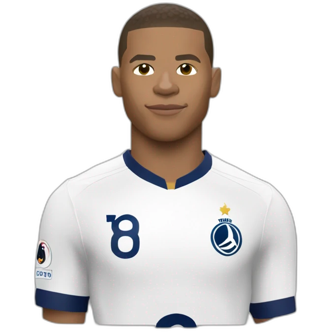 Kylian Mbappé French footballer Overview emoji