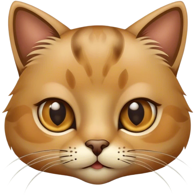 cat with big eyes emoji