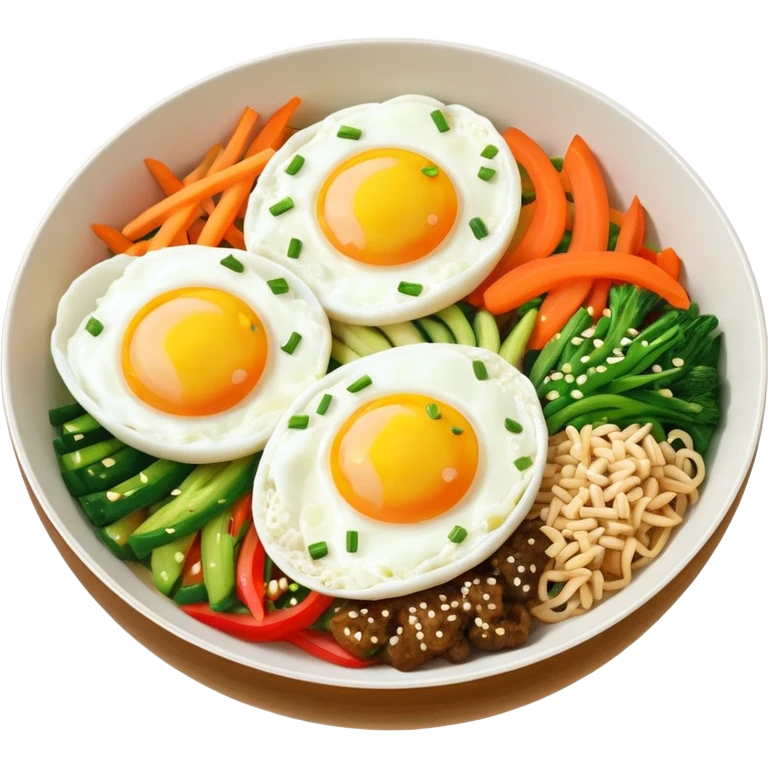 korean bibimbap emoji