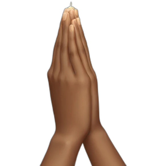hands pray emoji