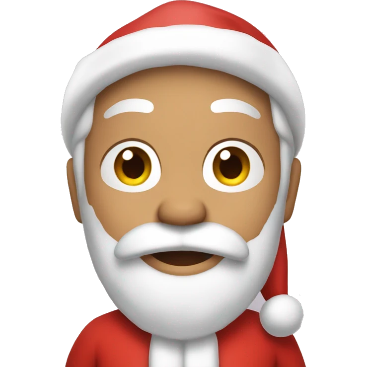 Asian santa emoji